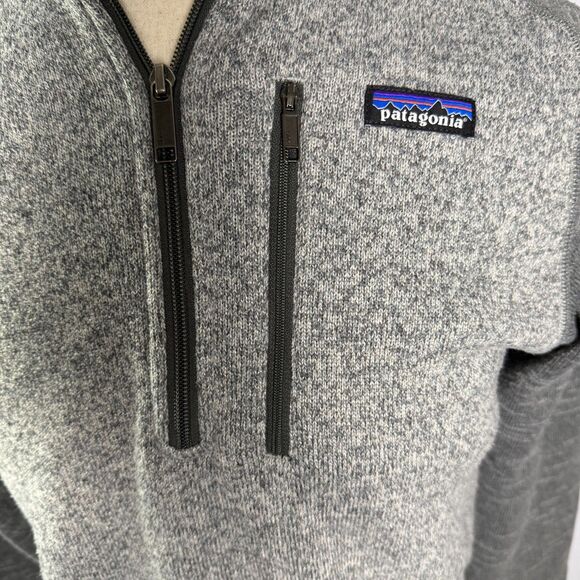 Patagonia Men's Quarter Zip Better Sweater Pullover Sz XS Chest Zip Pocket 2/$50 - Picture 4 of 11